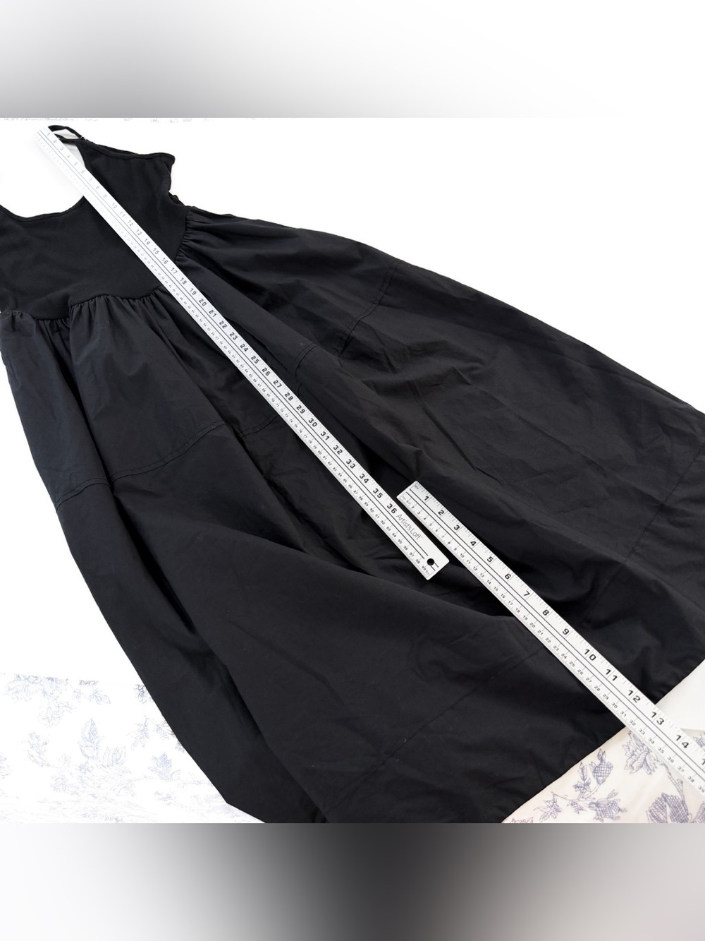 Free People Dress Womens Small Dylan Black Midi - Picture 7 of 11